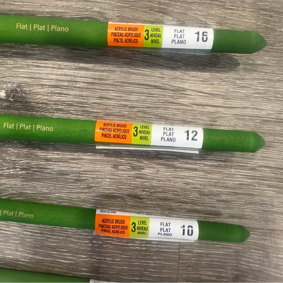 Set of 7 Artist's Loft Firenze Set of Paint Brushes, Level 3, Acrylic, Oil NEW - Picture 4 of 6